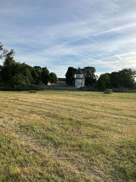 "Ferienwohnung Am Schloss" - Ferienwohnung Mit Blick Auf Das Barbyer Schloss, 5 Gehminuten Bis Zur Elbe Esterno foto